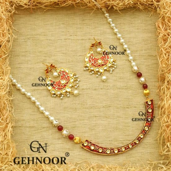 PRANIKA RED NECKLACE
