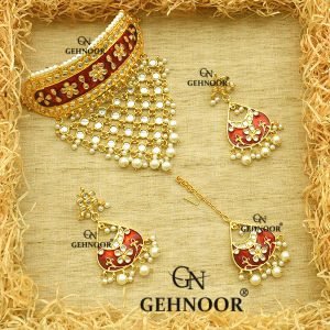 MANINI RED NECKLACE