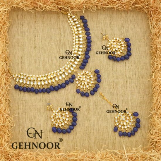 KUMUD BLUE NECKLACE