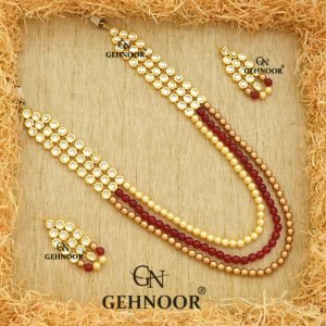 RIJUTA MAROON NECKLACE