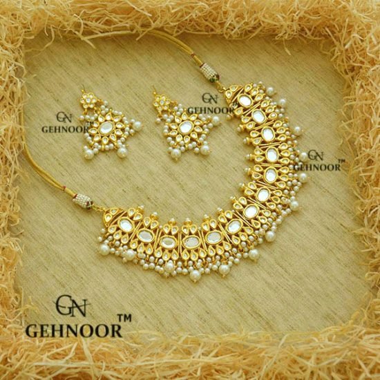 HANIMA WHITE NECKLACE
