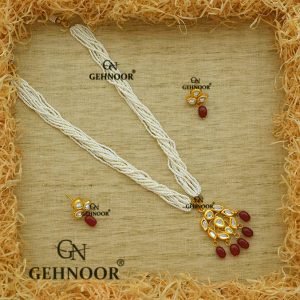 MITALI MAROON NECKLACE