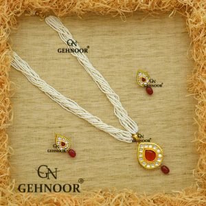 PARIDHI MAROON NECKLACE