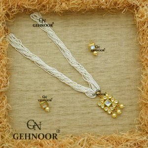 PANKHI CREAM NECKLACE