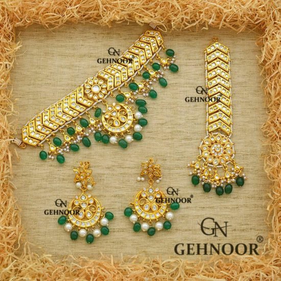 PUNITA GREEN NECKLACE