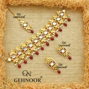 RUMA MAROON NECKLACE