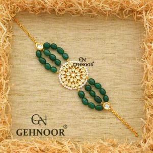 INDRANI GREEN BRACELET