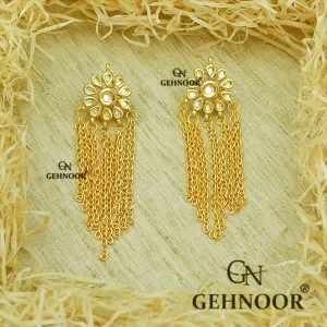 MISHA GOLDEN EARRINGS