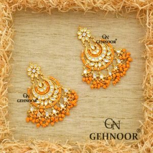 IPSHA ORANGE EARRINGS