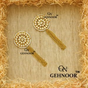 QADIRA GOLDEN EARRINGS