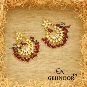 KALPITA MAROON EARRINGS