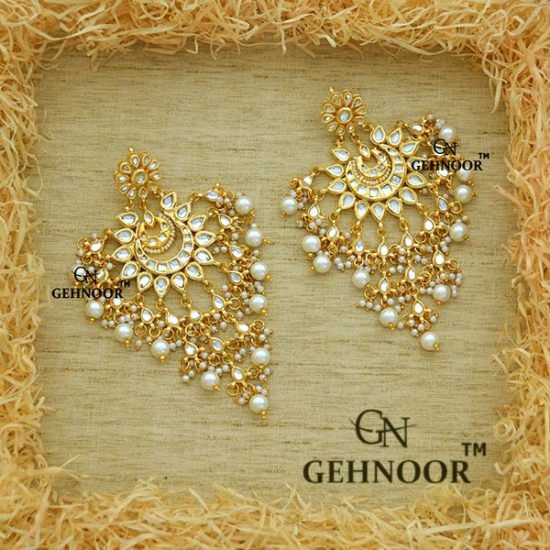 BHOOMI WHITE EARRINGS