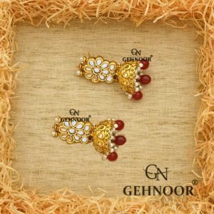 SAMEENA MAROON EARRINGS