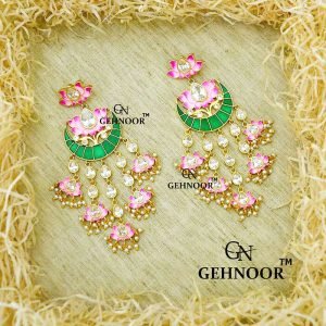 AAFREEN GREEN EARRINGS