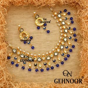 SUDEEPA BLUE NECKLACE