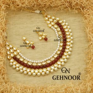 NIRALI MAROON NECKLACE