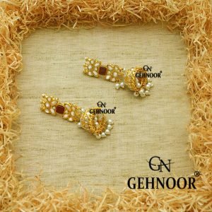 PULAMI MAROON EARRINGS