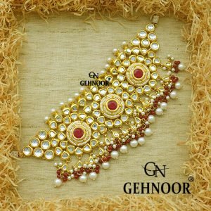 REEMA MAROON NECKLACE