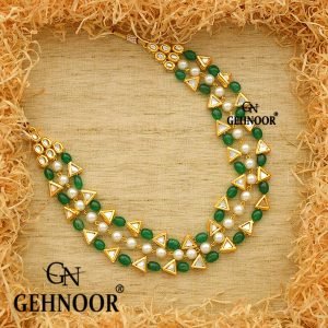 REEMALI GREEN NECKLACE