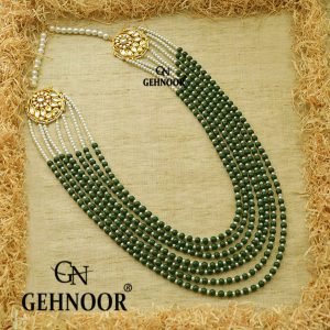 AASHLI GREEN NECKLACE