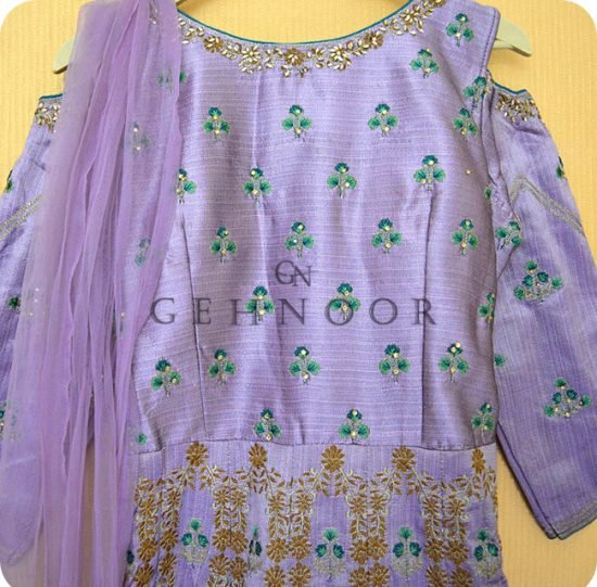 MASYA PURPLE GOWN - Image 2