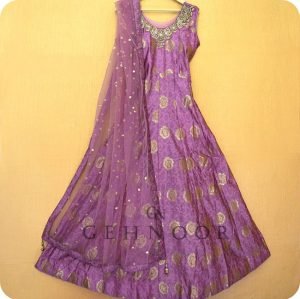 FAREES PINK AND PURPLE GOWN