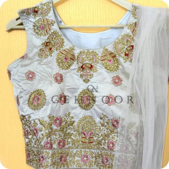 NAITEE WHITE LEHENGA - Image 2