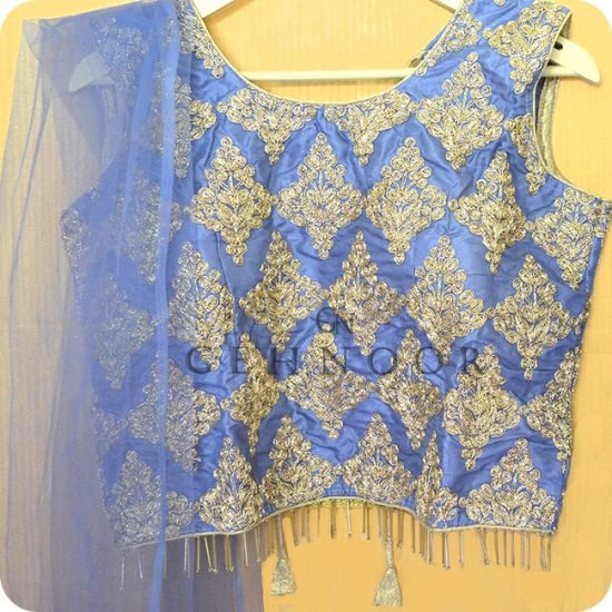 VIDYA GREY LEHENGA - Image 2