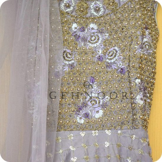 ANSHIKA PURPLE GOWN - Image 2
