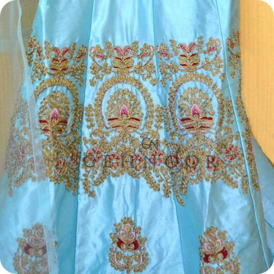 MILANA BLUE GOWN - Image 3