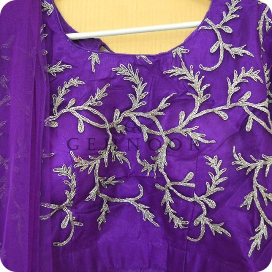 KAMALI PURPLE LEHENGA - Image 2