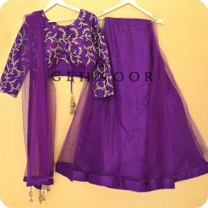 KAMALI PURPLE LEHENGA