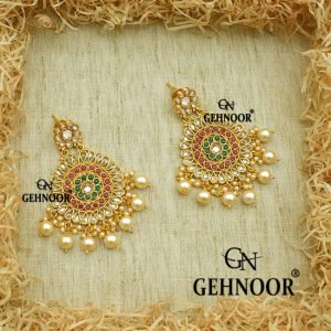 AMULYA MAROON EARRINGS