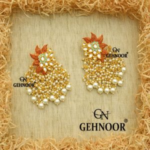 VARSHA ORANGE EARRINGS