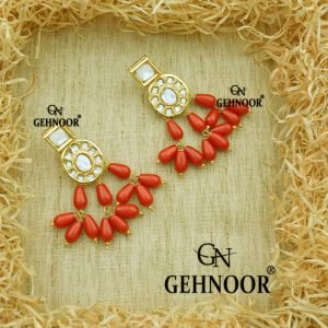 MRILA RED EARRINGS