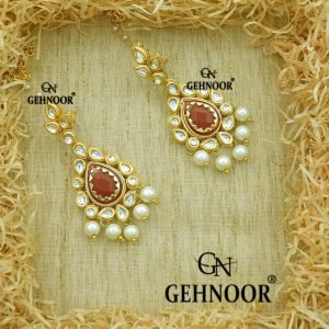 FAIMA MAROON EARRINGS