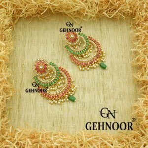 MUSKAAN GREEN EARRINGS