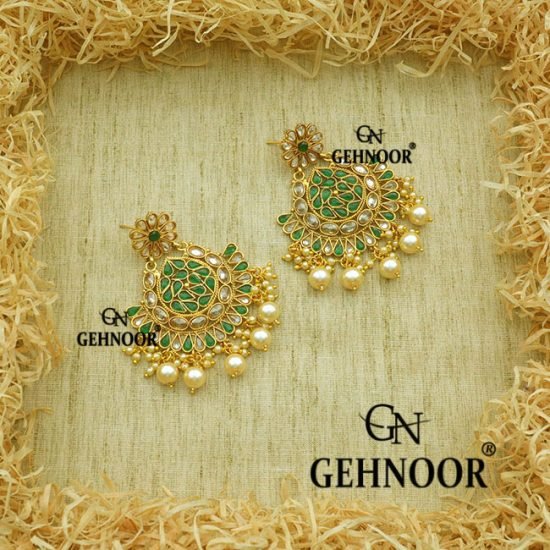 PRIHA GREEN EARRINGS