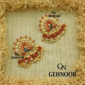 TEENA MAROON EARRINGS