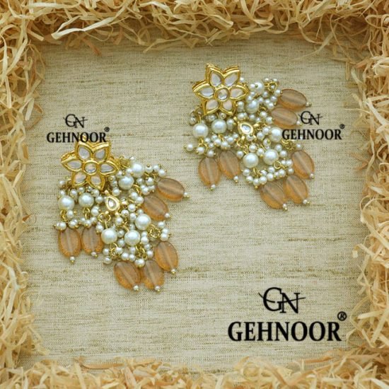 KINA ORANGE EARRINGS